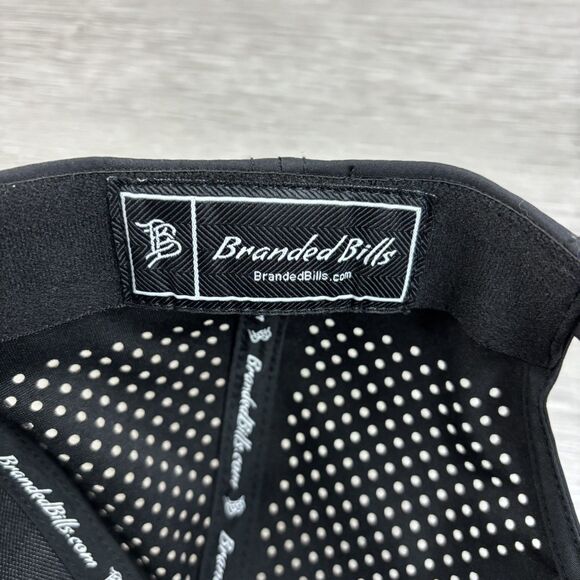 Branded Bills Hat Cap Black Performance 545 Snap Back Adjustable Outdoor - Picture 11 of 11